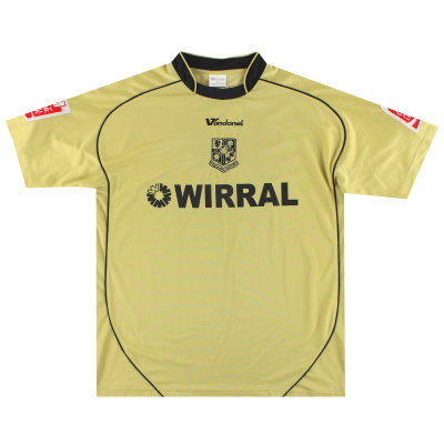 2007-09 Tranmere Rovers Vandanel Tercera camiseta #16 M