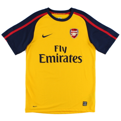 2008-09 Arsenal Nike Camiseta de la XNUMXa equipación XL