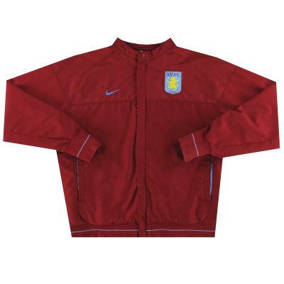 2008-09 Aston Villa Nike Track Jacket L 