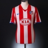 2008-09 Atletico Madrid Home Shirt Luis Garcia #9 M