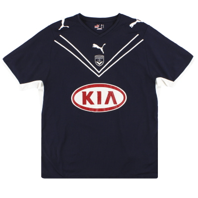 2008-09 Bordeaux Puma Player Issue Home Shirt L