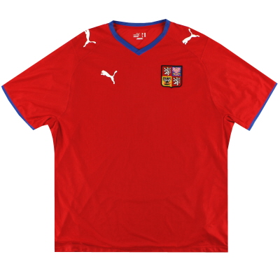 2008-09 체코 공화국 푸마 홈 셔츠 #8 XXL