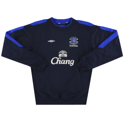 2008-09 Everton Umbro Sweatshirt L. Jungen