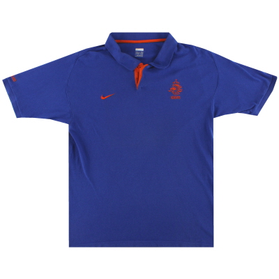2008-09 네덜란드 나이키 폴로 셔츠 XL