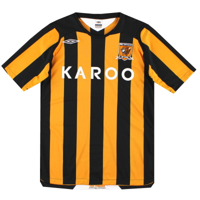 Camiseta local de Hull City Umbro 2008-09 * Menta * L