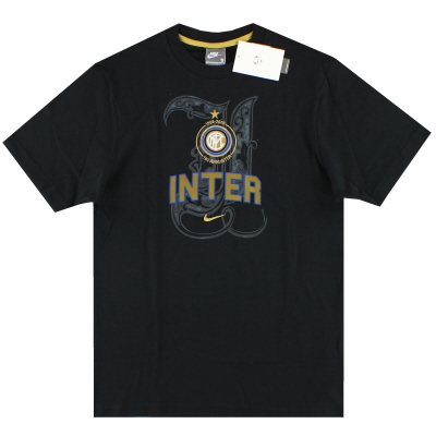 2008-09 Inter Milan Nike grafisch T-shirt *met tags* S