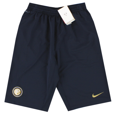 Pantalones cortos de entrenamiento Nike del Inter de Milán 2008-09 * con etiquetas * S