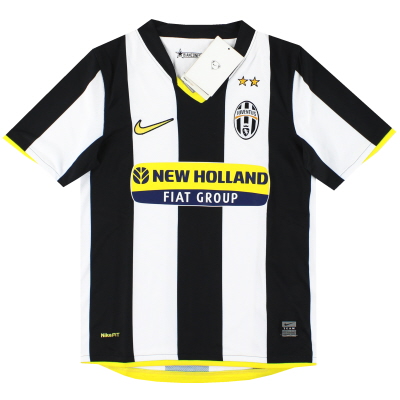 2008-09 Juventus Nike Heimtrikot *mit Etiketten* S.Jungen