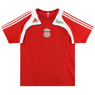 2008-09 Liverpool Maglietta adidas per il tempo libero XL