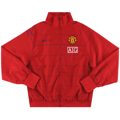 2008-09 Manchester United Nike Track Jacket M.Boys 