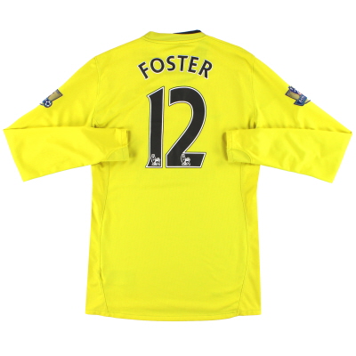 2008-09 Manchester United Goalkeeper Shirt Foster #12