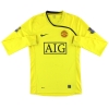 2008-09 Manchester United Nike Goalkeeper Shirt Foster #12 L