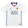 2008-09 Manchester United Nike Away Shirt Vidic #15 XL