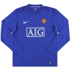2008-09 Manchester United Nike Third Shirt Berbatov #9 L/S XL