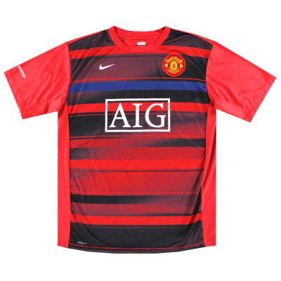 2008-09 Manchester United Nike Training Shirt *Mint* XL