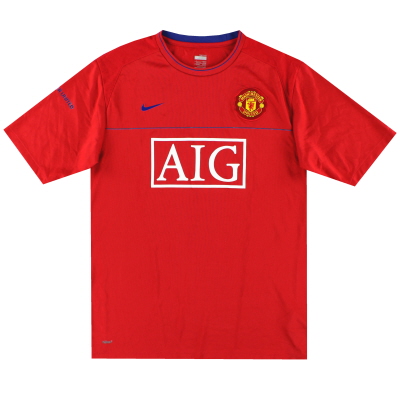 2008-09 Kaos Pelatihan Manchester United Nike L