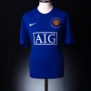 2008-09 Manchester United Third Shirt Tevez #32 XL