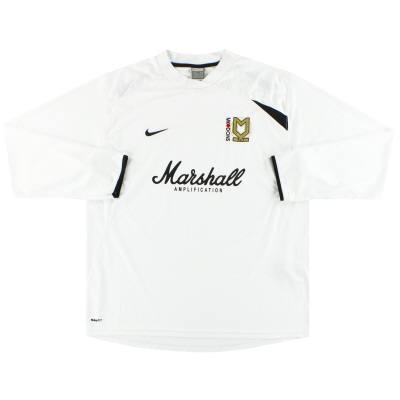 2008-09 MK Dons Nike Home Shirt L/S XL 
