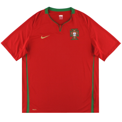 2008-09 Portugal Nike Home Shirt L