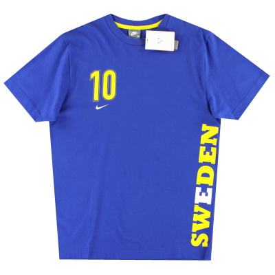 2008-09 Suède Nike Ibrahimovic Tee *avec étiquettes* M