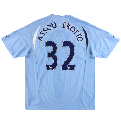 2010-11 Tottenham Puma Away Shirt Assou-Ekotto #32 XXL 
