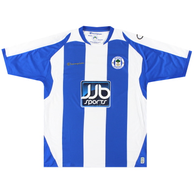 Camiseta local del campeón del Wigan 2008-09 *Mint* XXL