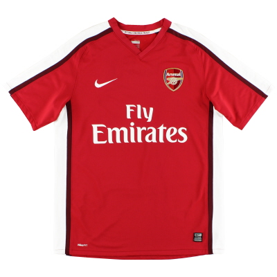 Camisa de local del Arsenal 2008-10 XL