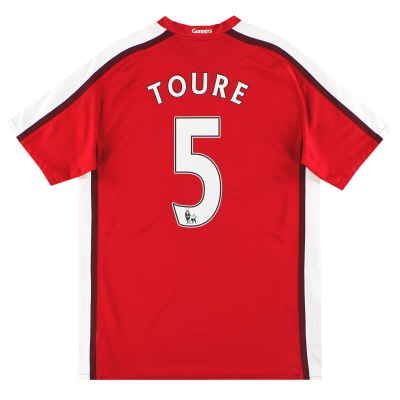 2008-10 Arsenal Home Shirt Toure #5