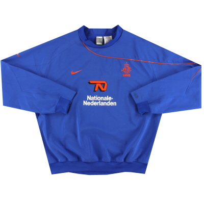 2008-10 Pays-Bas Nike Player Issue Sweat-shirt d'entraînement XL
