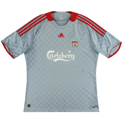 2008-10 Liverpool adidas uitshirt L