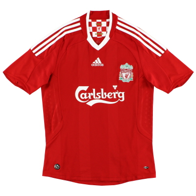 2008-10 Liverpool adidas Home Shirt L 