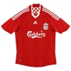 2008-10 Liverpool maillot domicile adidas Gerrard # 8 XL