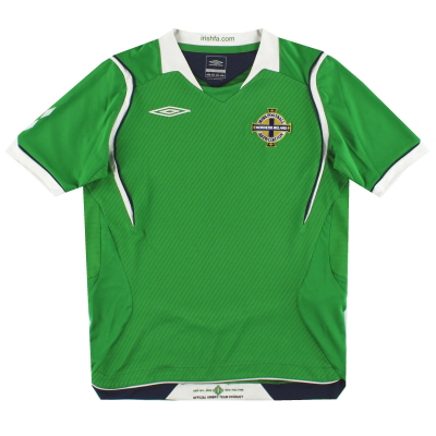 2008-10 Irlanda del Nord Umbro Maglia Home S.Boys