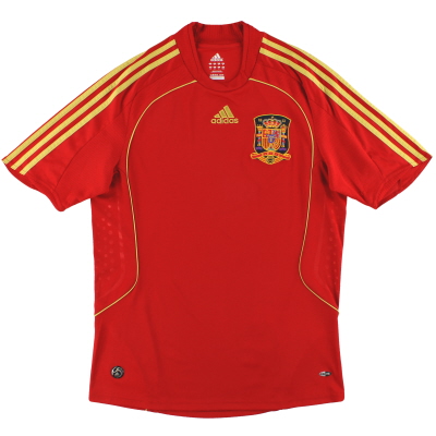 2008-10 Spanyol Kemeja Kandang adidas L.