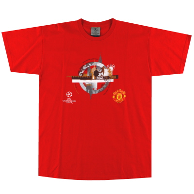 Tee Final Liga Champions Manchester United 2008 L