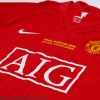2008 Manchester United 'CL Final' Home Shirt L
