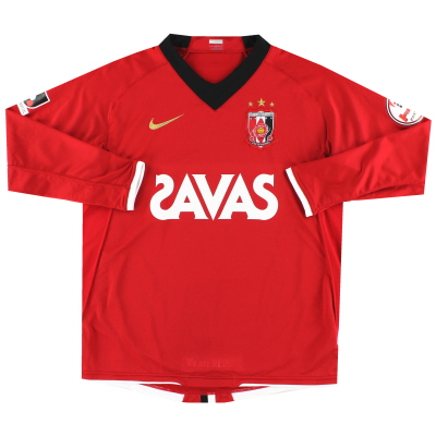 2008 Urawa Red Diamonds Nike Camiseta de local L/SM