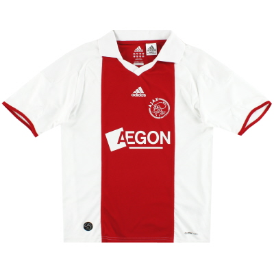 2009-10 Ajax adidas Sample Home Shirt *As New* M.Boys 