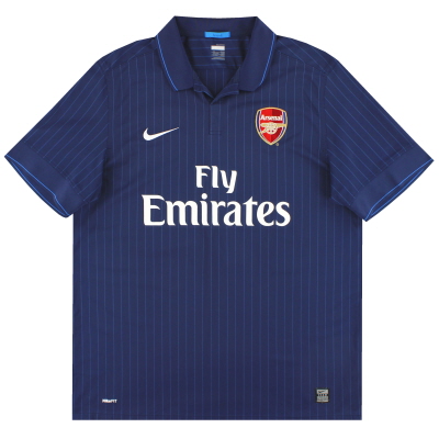 2009-10 Arsenal Nike Auswärtstrikot XL