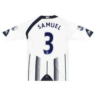 2009-10 Bolton Reebok Home Shirt Samuel #3 M 
