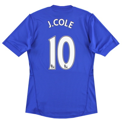 Kemeja Kandang adidas Chelsea 2009-10 J.Cole #10 S