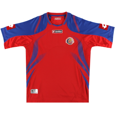 Camiseta Local Lotto Costa Rica 2009-10 * Mint * S