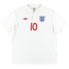 2009-10 England Umbro Home Shirt Rooney #10 L