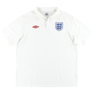 2009-10 England Umbro Home Shirt L.Boys 
