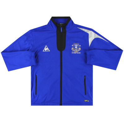 2009-10 Everton Le Coq Sportif флисовая куртка с полной молнией M