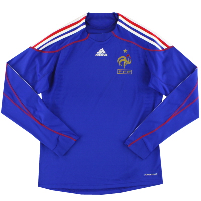 2009-10 France adidas 'Formotion' Women's Home Shirt L/S M 