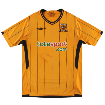 2009-10 Hull City Umbro thuisshirt S