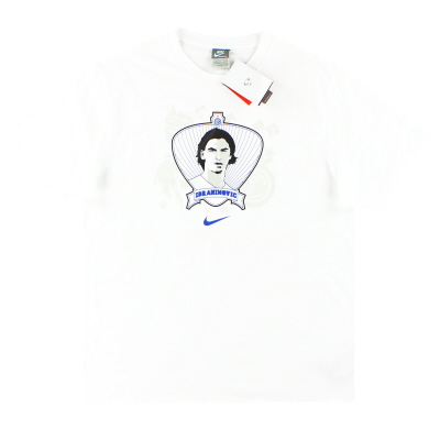 2009-10 인터 밀란 나이키 '이브라히모비치' 그래픽 티셔츠 *BNIB*