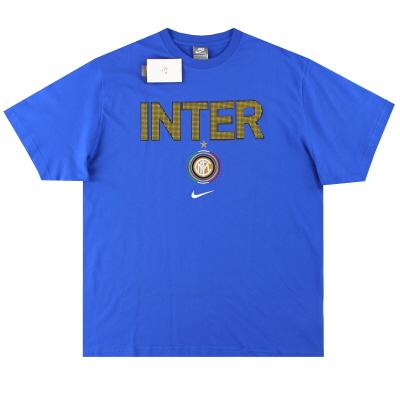 T-shirt grafica Nike Inter 2009-10 *BNIB* XXL