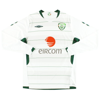 2009-10 Ireland Umbro Away Shirt L/S *Mint* M 